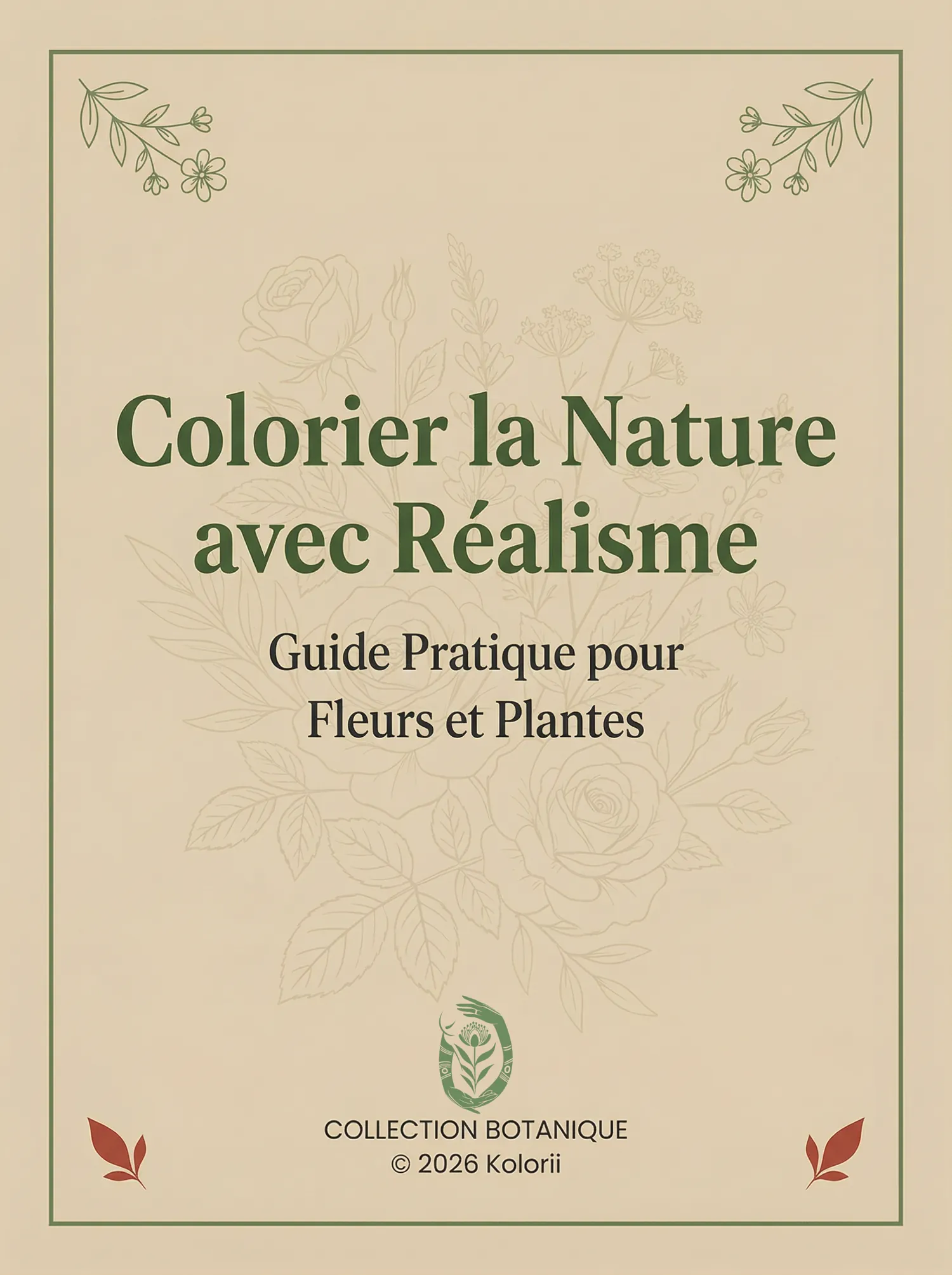 Guide techniques Nature & Fleurs - coloriage adulte